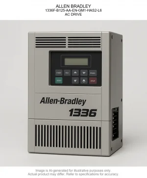 ALLEN BRADLEY; 1336F-B125-AA-EN-GM1-HAS2-L6; AC DRIVE