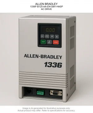 ALLEN BRADLEY; 1336F-B125-AA-EN-GM1-HASP; AC DRIVE