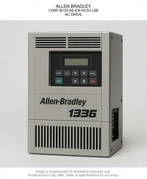 ALLEN BRADLEY; 1336F-B125-AE-EN-HCS2-L8E; AC DRIVE