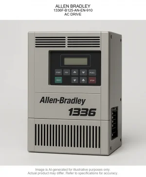 ALLEN BRADLEY; 1336F-B125-AN-EN-910; AC DRIVE