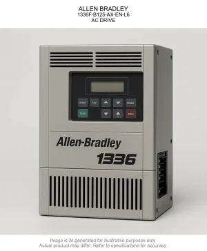 ALLEN BRADLEY; 1336F-B125-AX-EN-L6; AC DRIVE