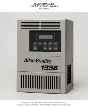 ALLEN BRADLEY; 1336F-B200-AA-EN-GM5-L4; AC DRIVE