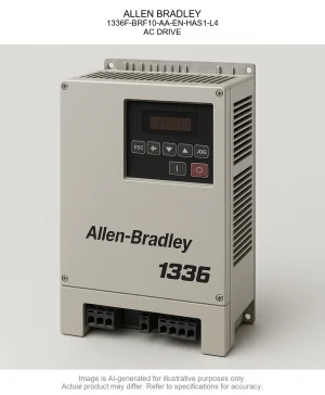 ALLEN BRADLEY; 1336F-BRF10-AA-EN-HAS1-L4; AC DRIVE