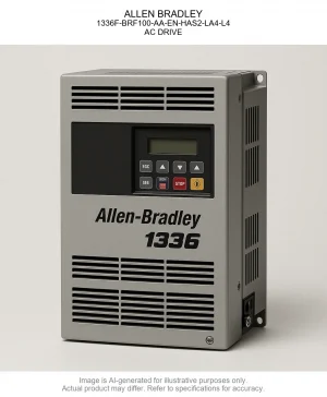 ALLEN BRADLEY; 1336F-BRF100-AA-EN-HAS2-LA4-L4; AC DRIVE