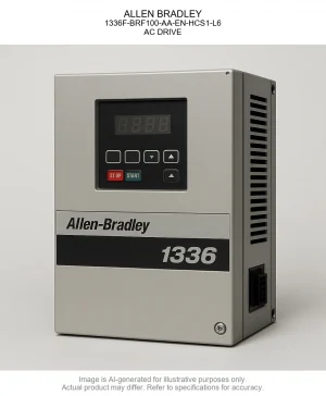 ALLEN BRADLEY; 1336F-BRF100-AA-EN-HCS1-L6; AC DRIVE