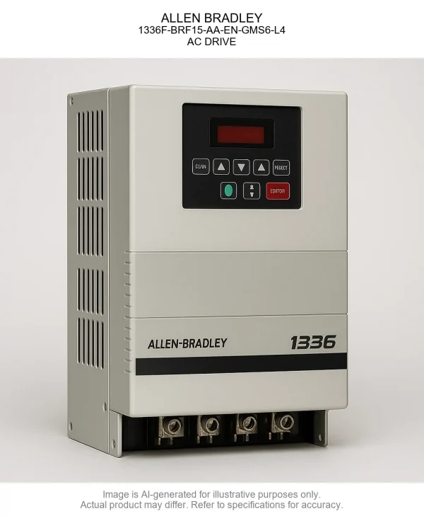 ALLEN BRADLEY; 1336F-BRF15-AA-EN-GMS6-L4; AC DRIVE