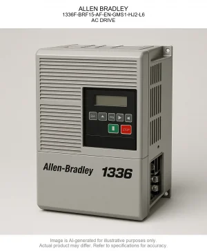 ALLEN BRADLEY; 1336F-BRF15-AF-EN-GMS1-HJ2-L6; AC DRIVE
