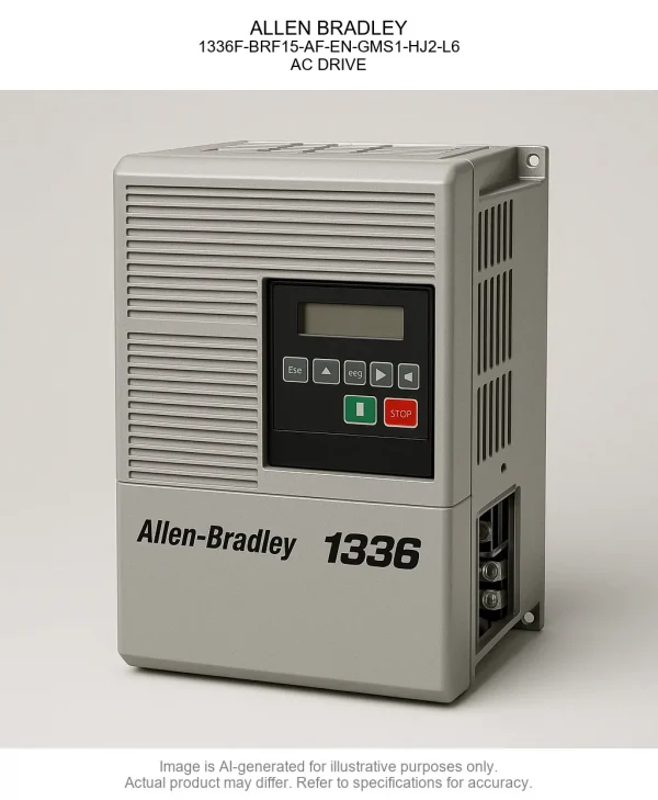 1336F-BRF15-AF-EN-GMS1-HJ2-L6.webp ALLEN BRADLEY; 1336F-BRF15-AF-EN-GMS1-HJ2-L6; AC DRIVE