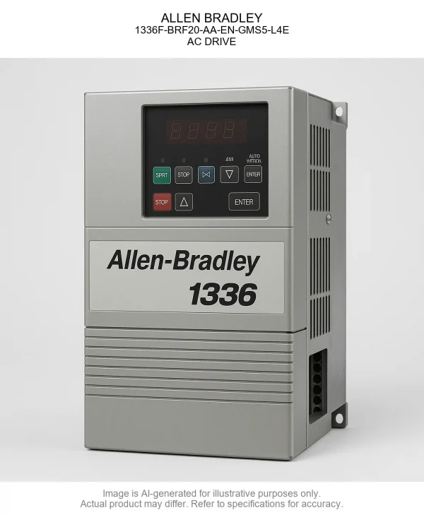 ALLEN BRADLEY; 1336F-BRF20-AA-EN-GMS5-L4E; AC DRIVE