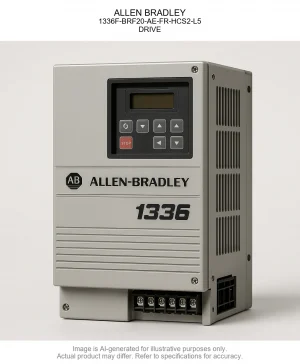 ALLEN BRADLEY; 1336F-BRF20-AE-FR-HCS2-L5; DRIVE