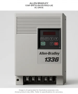 ALLEN BRADLEY; 1336F-BRF20-AN-EN-HAS2-L6E; AC DRIVE