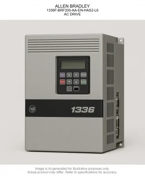 ALLEN BRADLEY; 1336F-BRF200-AA-EN-HAS2-L6; AC DRIVE
