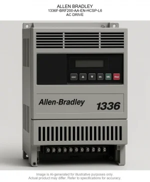 ALLEN BRADLEY; 1336F-BRF200-AA-EN-HCSP-L6; AC DRIVE