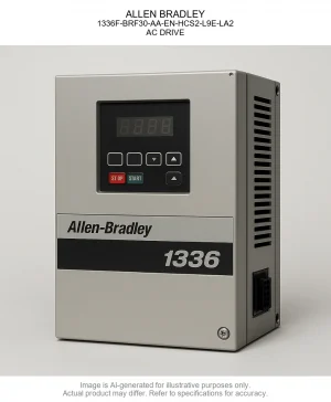 ALLEN BRADLEY; 1336F-BRF30-AA-EN-HCS2-L9E-LA2; AC DRIVE