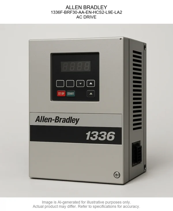 1336F-BRF30-AA-EN-HCS2-L9E-LA2.webp ALLEN BRADLEY; 1336F-BRF30-AA-EN-HCS2-L9E-LA2; AC DRIVE