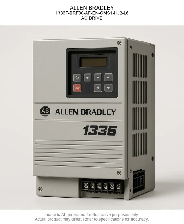 ALLEN BRADLEY; 1336F-BRF30-AF-EN-GMS1-HJ2-L6; AC DRIVE