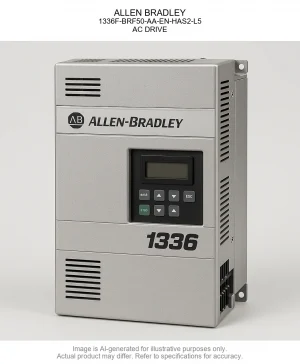 ALLEN BRADLEY; 1336F-BRF50-AA-EN-HAS2-L5; AC DRIVE