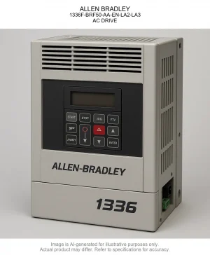 ALLEN BRADLEY; 1336F-BRF50-AA-EN-LA2-LA3; AC DRIVE