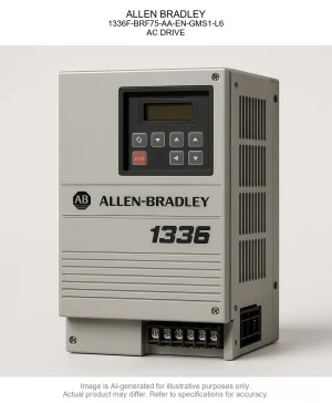 ALLEN BRADLEY; 1336F-BRF75-AA-EN-GMS1-L6; AC DRIVE
