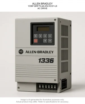 ALLEN BRADLEY; 1336F-BRF75-AA-EN-HCS1-L6; AC DRIVE