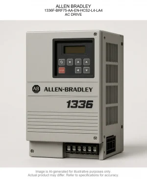 ALLEN BRADLEY; 1336F-BRF75-AA-EN-HCS2-L4-LA4; AC DRIVE
