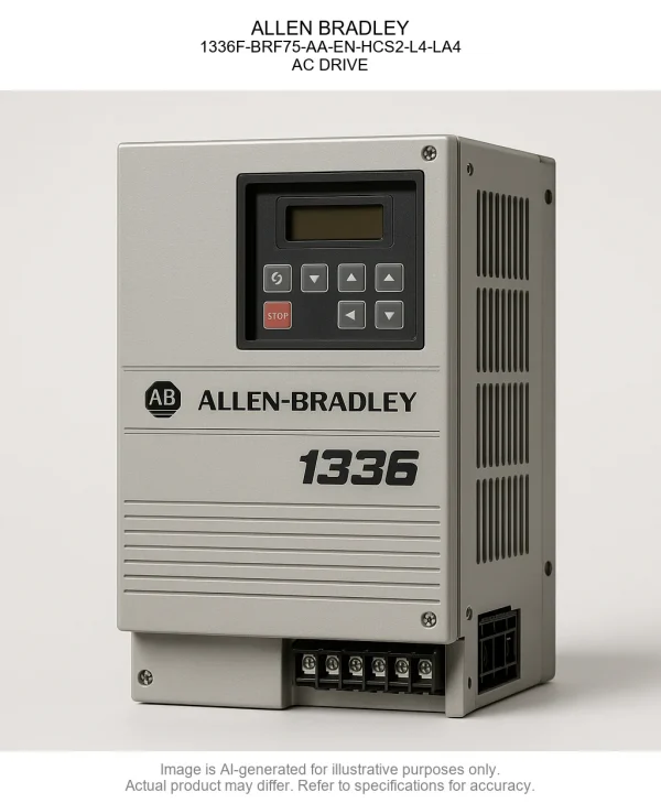 ALLEN BRADLEY; 1336F-BRF75-AA-EN-HCS2-L4-LA4; AC DRIVE