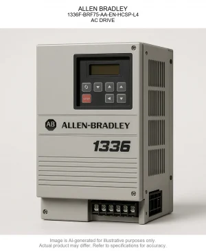 ALLEN BRADLEY; 1336F-BRF75-AA-EN-HCSP-L4; AC DRIVE