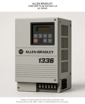 ALLEN BRADLEY; 1336F-BRF75-AE-EN-HAS1-L6; AC DRIVE