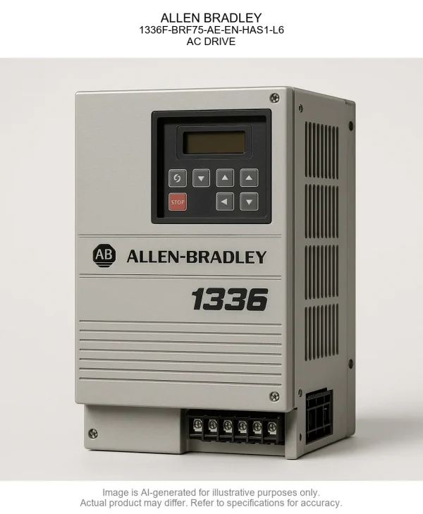 ALLEN BRADLEY; 1336F-BRF75-AE-EN-HAS1-L6; AC DRIVE