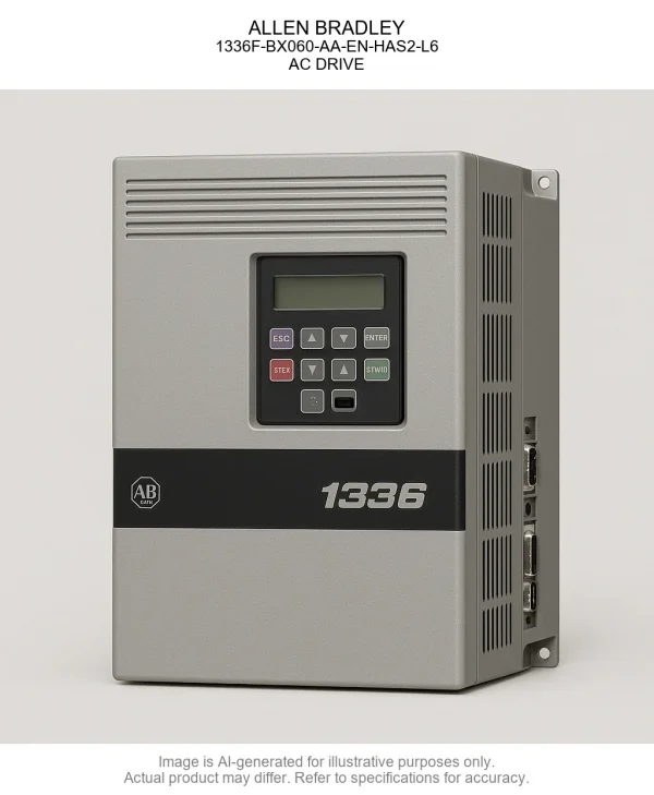 ALLEN BRADLEY; 1336F-BX060-AA-EN-HAS2-L6; AC DRIVE