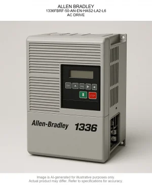 ALLEN BRADLEY; 1336FBRF-50-AN-EN-HAS2-LA2-L6; AC DRIVE