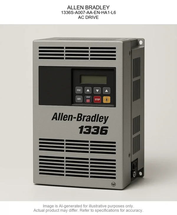 ALLEN BRADLEY; 1336S-A007-AA-EN-HA1-L6; AC DRIVE