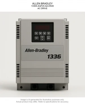 ALLEN BRADLEY; 1336S-AQF20-AA-EN30; AC DRIVE