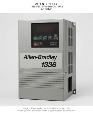 ALLEN BRADLEY; 1336S-B010-AA-EN4-GM1-HA2; AC DRIVE