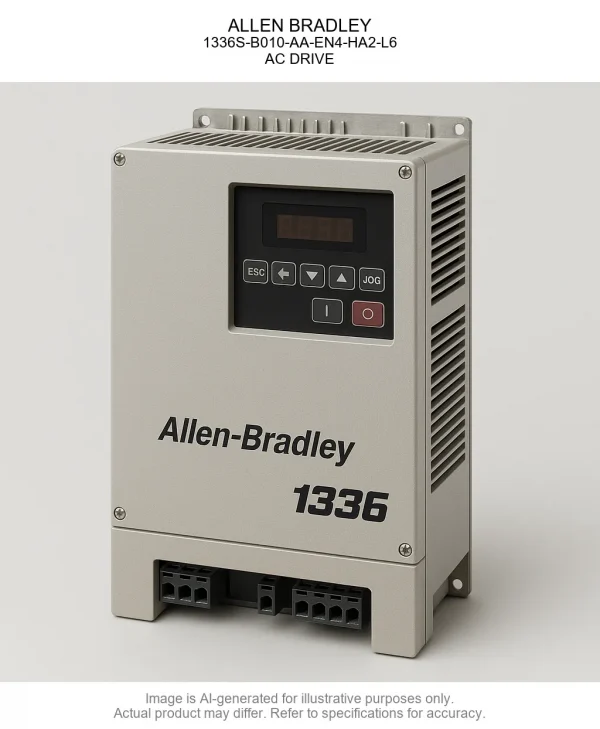 ALLEN BRADLEY; 1336S-B010-AA-EN4-HA2-L6; AC DRIVE