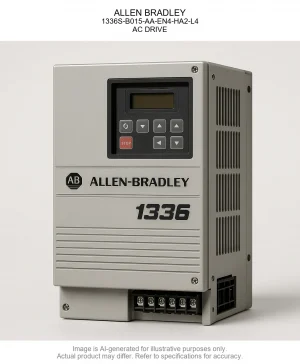 ALLEN BRADLEY; 1336S-B015-AA-EN4-HA2-L4; AC DRIVE