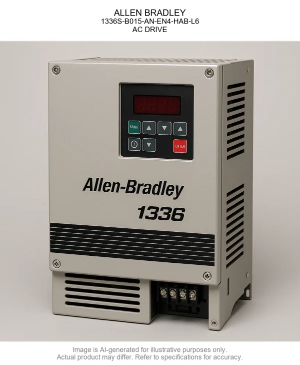 ALLEN BRADLEY; 1336S-B015-AN-EN4-HAB-L6; AC DRIVE