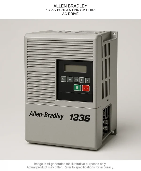 ALLEN BRADLEY; 1336S-B020-AA-EN4-GM1-HA2; AC DRIVE