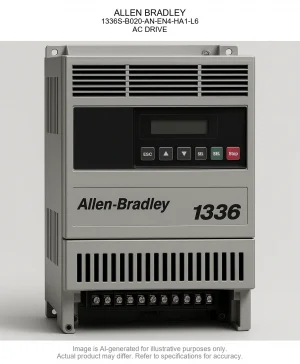 ALLEN BRADLEY; 1336S-B020-AN-EN4-HA1-L6; AC DRIVE
