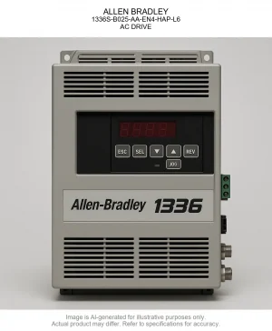 ALLEN BRADLEY; 1336S-B025-AA-EN4-HAP-L6; AC DRIVE