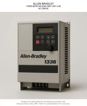 ALLEN BRADLEY; 1336S-B030-AA-EN4-GM1-HA1-L4E; AC DRIVE