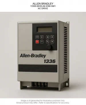 ALLEN BRADLEY; 1336S-B030-AE-EN6-GM1; AC DRIVE
