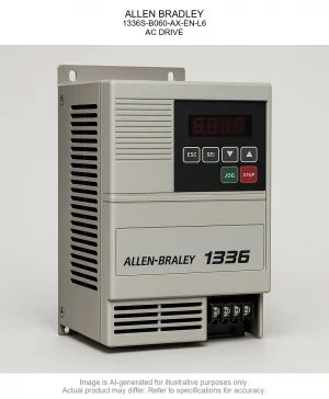 ALLEN BRADLEY; 1336S-B060-AX-EN-L6; AC DRIVE