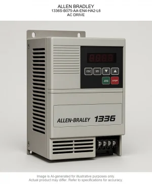 ALLEN BRADLEY; 1336S-B075-AA-EN4-HA2-L6; AC DRIVE