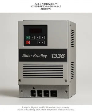ALLEN BRADLEY; 1336S-BRF20-AA-EN-HA2-L6; AC DRIVE