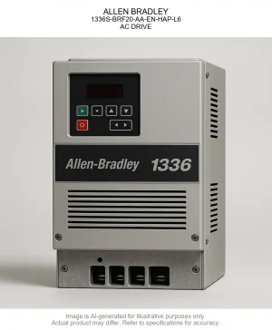 ALLEN BRADLEY; 1336S-BRF20-AA-EN-HAP-L6; AC DRIVE