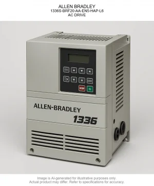 ALLEN BRADLEY; 1336S-BRF20-AA-EN5-HAP-L6; AC DRIVE