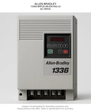 ALLEN BRADLEY; 1336S-BRF20-AN-EN-HA2-L6; AC DRIVE