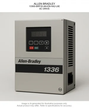 ALLEN BRADLEY; 1336S-BRF20-AN-EN-HA2-L6E; AC DRIVE