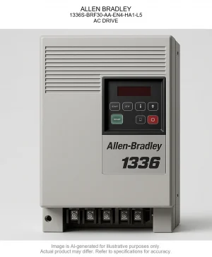 ALLEN BRADLEY; 1336S-BRF30-AA-EN4-HA1-L5; AC DRIVE